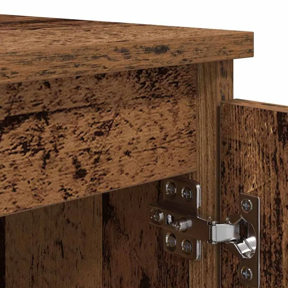 vidaXL Gabinete de TV 104 x 35 x 50 cm Madera vieja