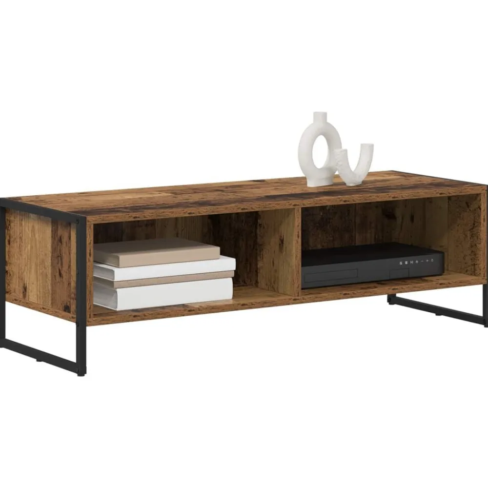 vidaXL Gabinete de TV 100 x 36.5 x 30.5 cm Madera vieja
