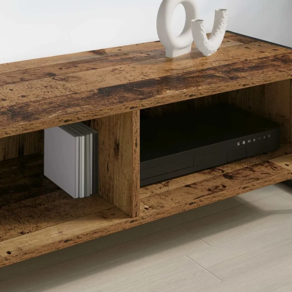 vidaXL Gabinete de TV 100 x 36.5 x 30.5 cm Madera vieja