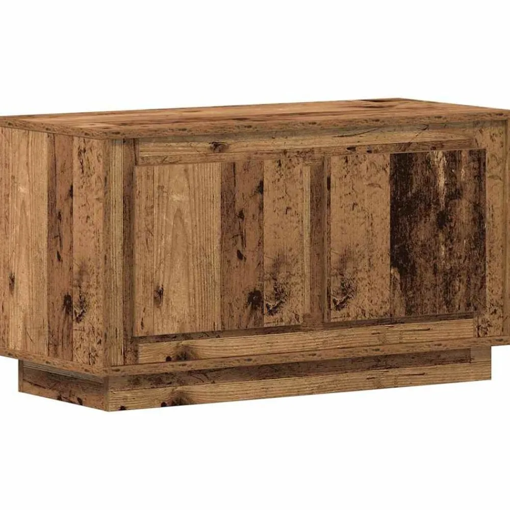 vidaXL Gabinete de TV 80 x 35 x 45 cm Madera vieja Online