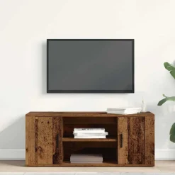 vidaXL Gabinete de TV 100 x 35 x 40 cm Madera vieja Outlet