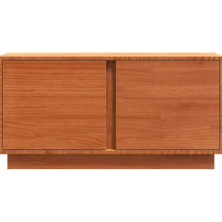 vidaXL Muebles Tv-Gabinete de TV Marrón cera 80 x 35 x 40,5 cm