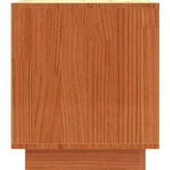 vidaXL Muebles Tv-Gabinete de TV Marrón cera 80 x 35 x 40,5 cm