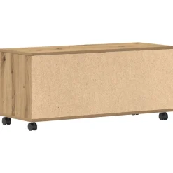 vidaXL Gabinete de TV Marrón 90 x 35 x 40.5 cm Madera contrachapada Roble artisan Sale