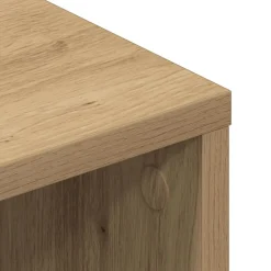 vidaXL Gabinete de TV Marrón 90 x 35 x 40.5 cm Madera contrachapada Roble artisan Sale