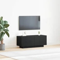 vidaXL Gabinete de TV 100 x 35 x 40 cm Roble negro
