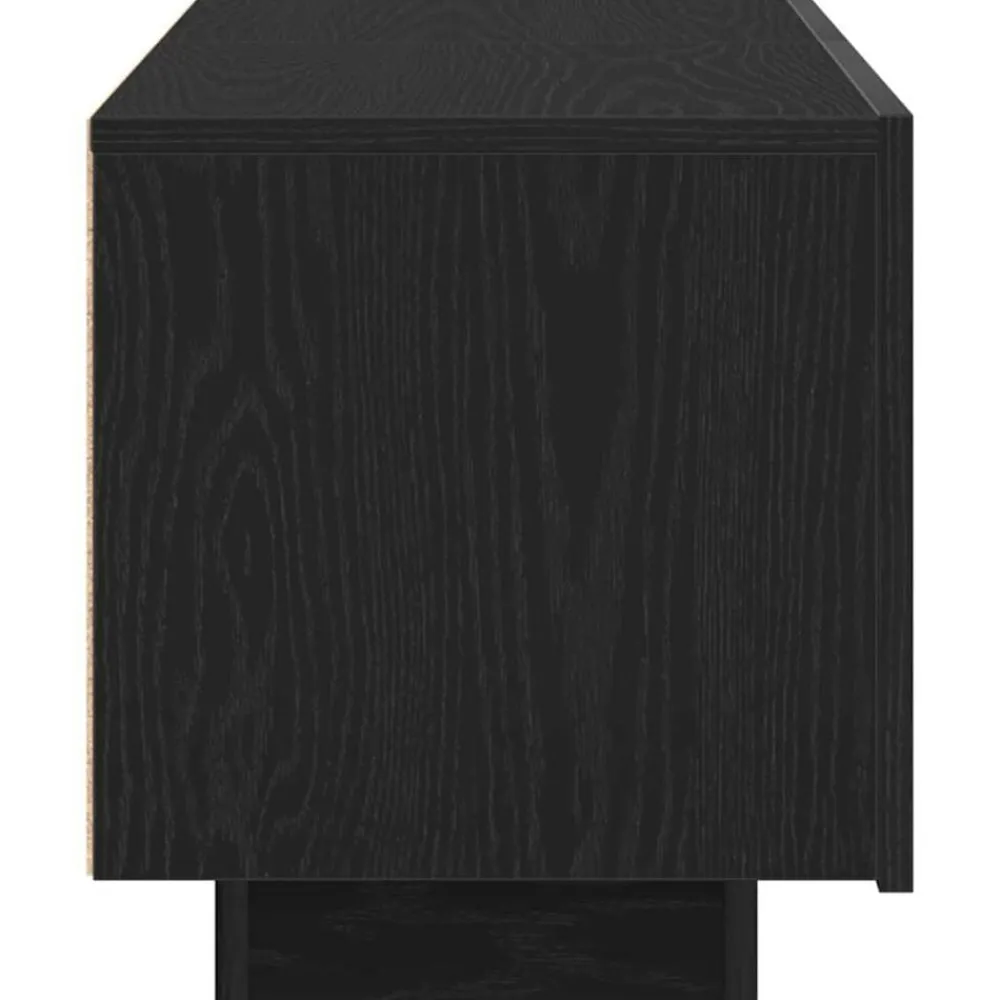 vidaXL Gabinete de TV 100 x 35 x 40 cm Roble negro