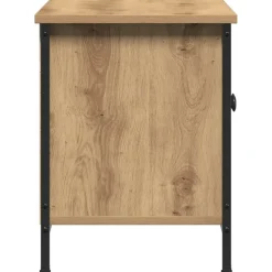 vidaXL Muebles Tv-Gabinete de TV Roble artesanal 100 x 35 x 45 cm