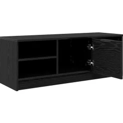 vidaXL Gabinete de TV 102 x 35 x 36,5 cm Roble negro