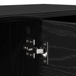 vidaXL Gabinete de TV 102 x 35 x 36,5 cm Roble negro