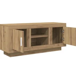 vidaXL Gabinete de TV Roble artesanal 102 x 35 x 45 cm Roble artisan Sale