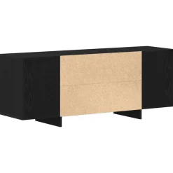 vidaXL Gabinete de TV 120 x 30 x 40,5 cm Roble negro Online