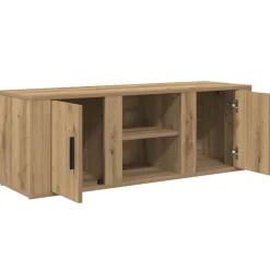 vidaXL Muebles Tv-Gabinete de TV Roble artesanal 100 x 31,5 x 35 cm