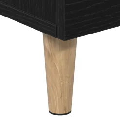 vidaXL Gabinete de TV 150 x 30 x 50 cm Roble negro Discount