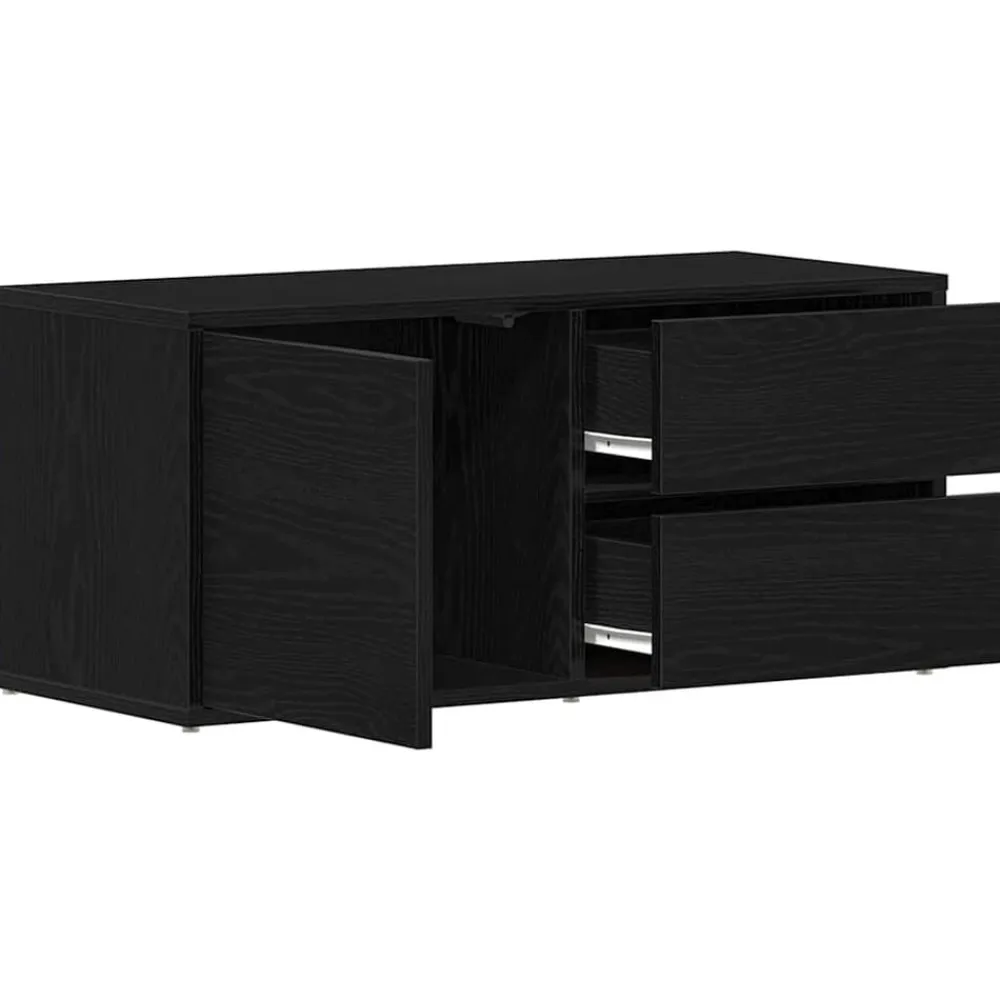 vidaXL Muebles Tv-Gabinete de TV 80 x 34 x 36 cm Madera contrachapada