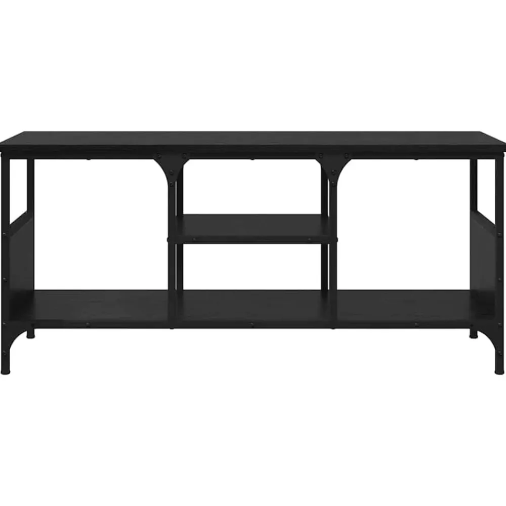 vidaXL Gabinete de TV 100 x 35 x 45 cm Roble negro Hot