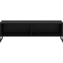 vidaXL Gabinete de TV 100 x 36.5 x 30.5 cm Roble negro Clearance