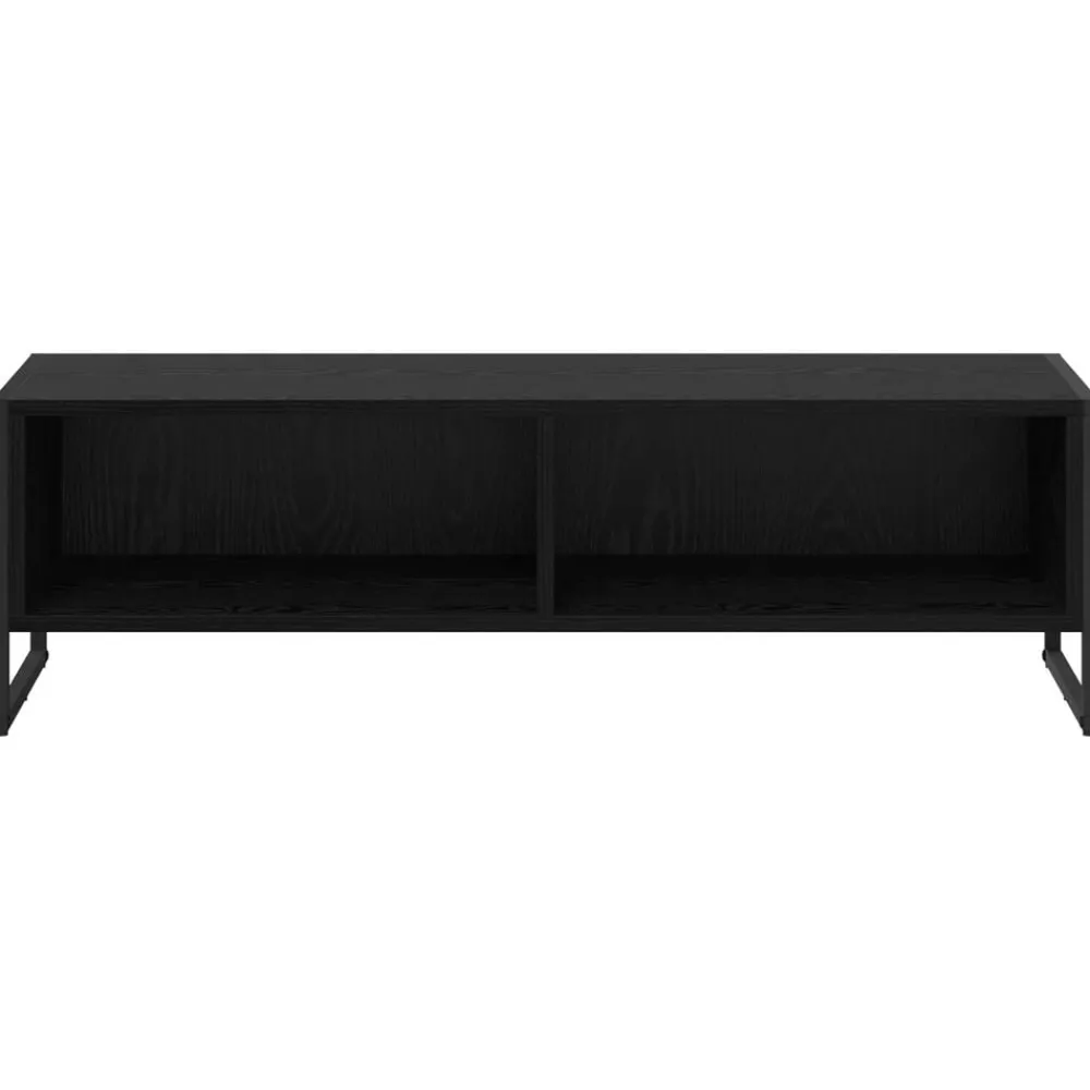 vidaXL Gabinete de TV 100 x 36.5 x 30.5 cm Roble negro Clearance