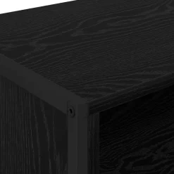 vidaXL Gabinete de TV 100 x 36.5 x 30.5 cm Roble negro Clearance