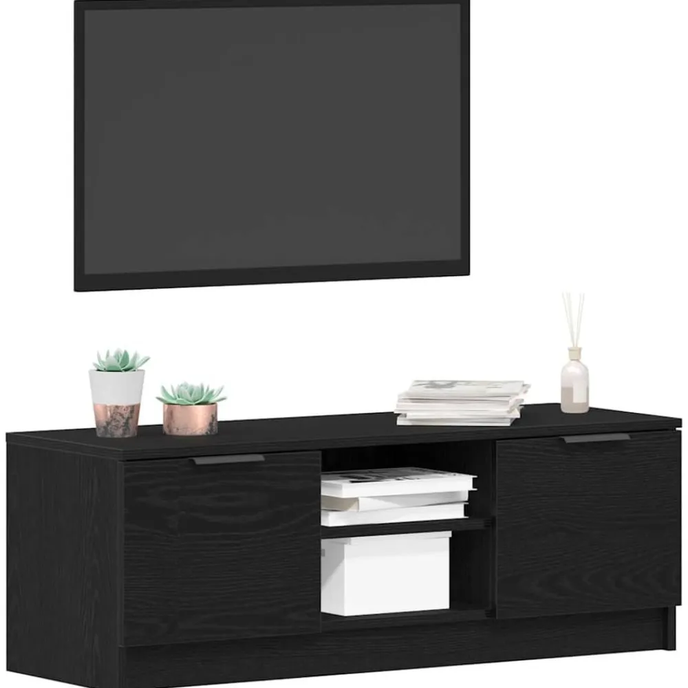 vidaXL Muebles Tv-Gabinete de TV 102 x 32 x 35.5 cm