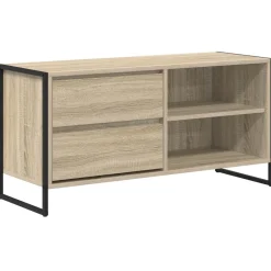 vidaXL Gabinete de TV Sonoma 100 x 36 x 49,5 cm Madera contrachapada Roble Sonoma Discount