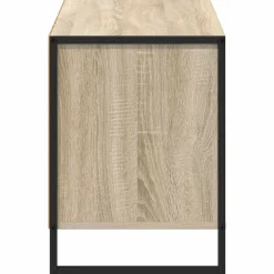 vidaXL Gabinete de TV Sonoma 100 x 36 x 49,5 cm Madera contrachapada Roble Sonoma Discount