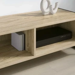 vidaXL Gabinete de TV Sonoma 100 x 36.5 x 30.5 cm Madera contrachapada Roble Sonoma Discount
