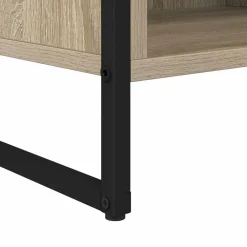 vidaXL Gabinete de TV Sonoma 100 x 36.5 x 30.5 cm Madera contrachapada Roble Sonoma Discount