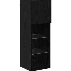 vidaXL Muebles Tv-Gabinetes de pared para TV 4 pcs