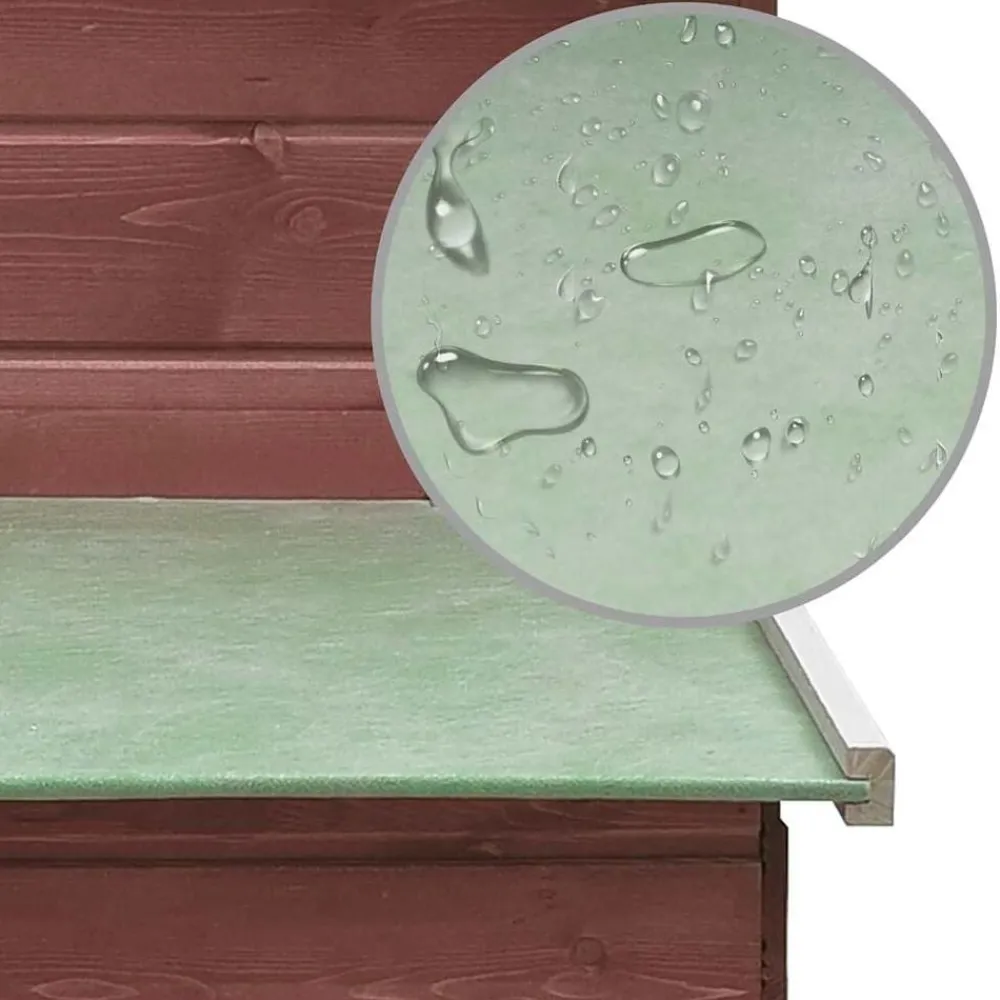 vidaXL Productos Para Mascotas-Gallinero madera maciza de pino y abeto 170x81x110 cm