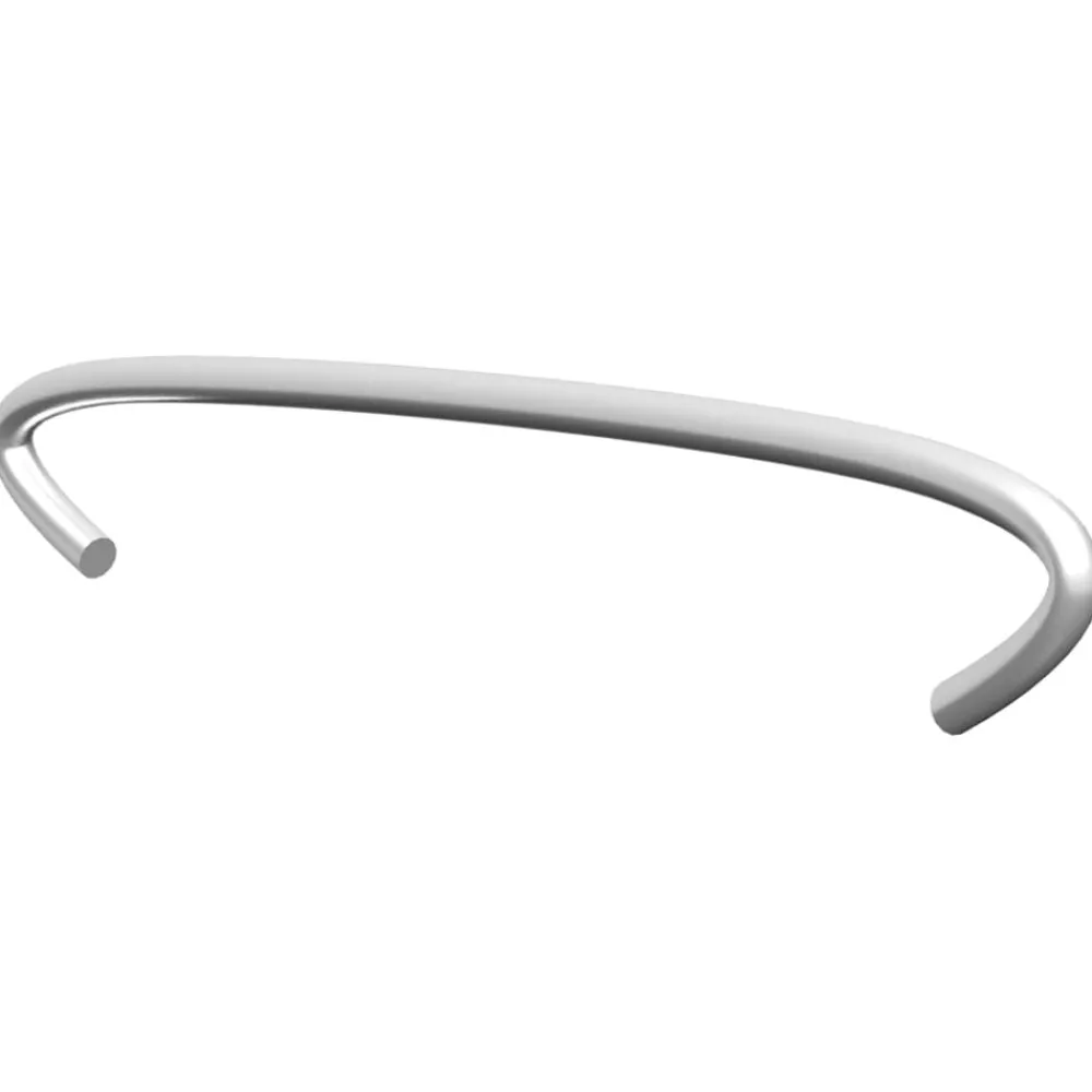 vidaXL Vallas De Jardín-Ganchos de gaviones 50 unidades acero galvanizado 10 cm