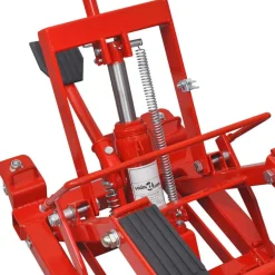 vidaXL Gato hidráulico de motocicleta/ATV 680 kg rojo Online