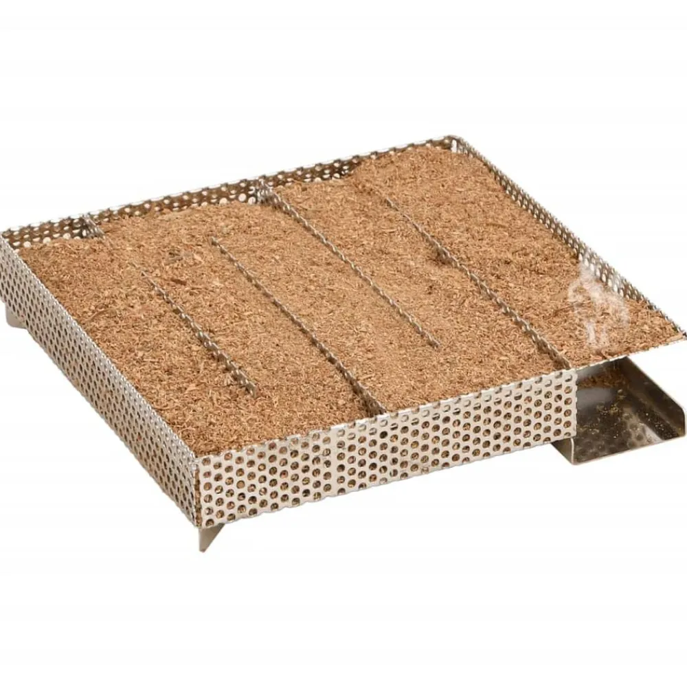 vidaXL Cocina Y Comedor-Generador de humo frío 5 cámaras acero inoxidable 21 cm