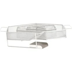 vidaXL Generador de humo frío redondo 6 lados acero inoxidable 22,5 cm Outlet