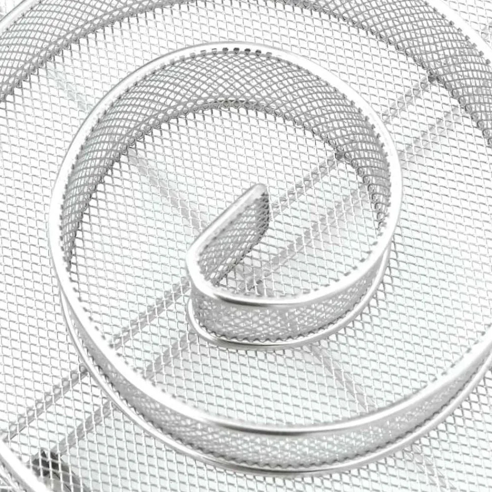vidaXL Cocina Y Comedor-Generador de humo frío redondo acero inoxidable 19,5 cm