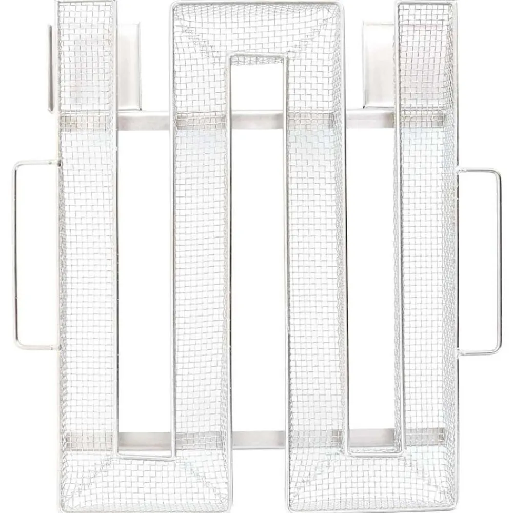vidaXL Cocina Y Comedor-Generador de humo frío 4 lados acero inoxidable 22,5 cm