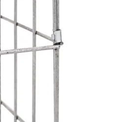 vidaXL Grifo de Gabión Plateado 26 x 25 x 50 cm Acero inoxidable Sale