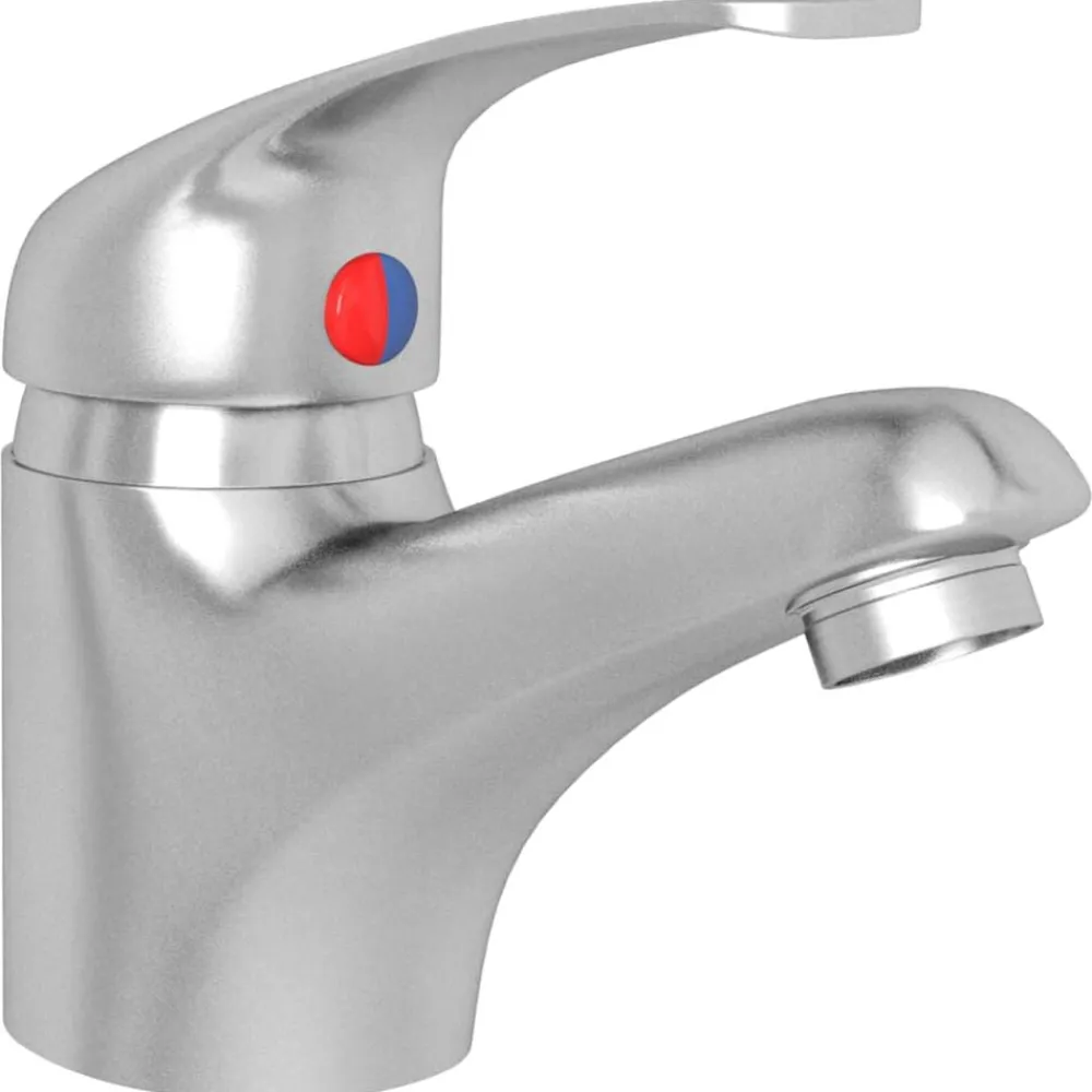 vidaXL Fontanería-Grifo mezclador de lavabo 13x10 cm