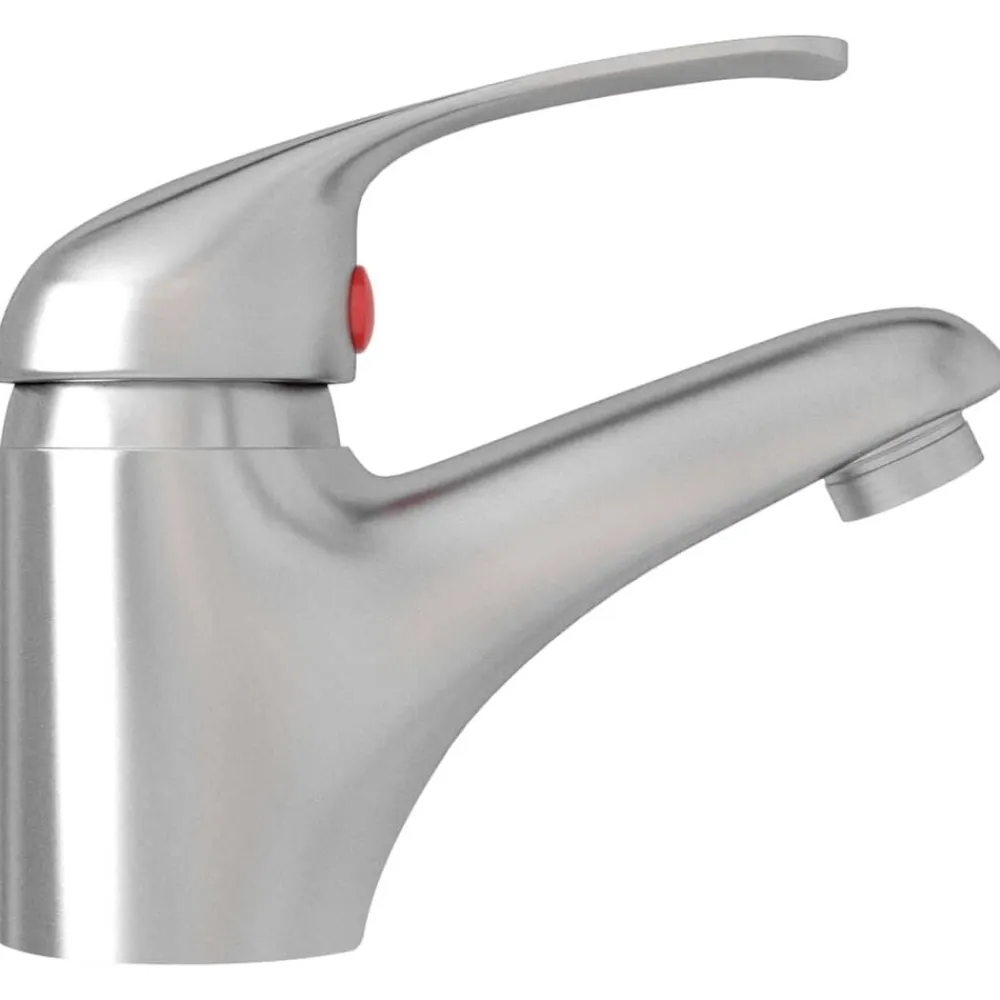 vidaXL Fontanería-Grifo mezclador de lavabo 13x10 cm