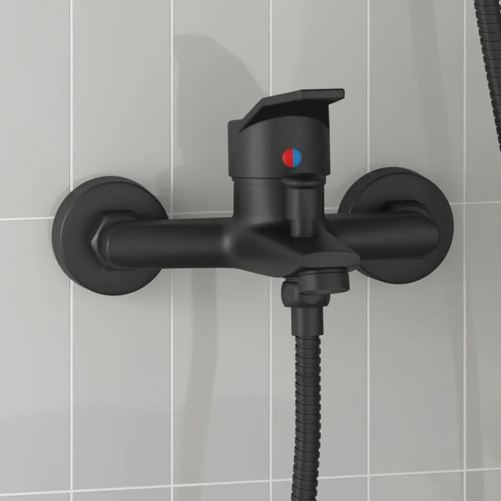 vidaXL Fontanería-Grifo Mezclador de Ducha G 1 / 2 pulgadas