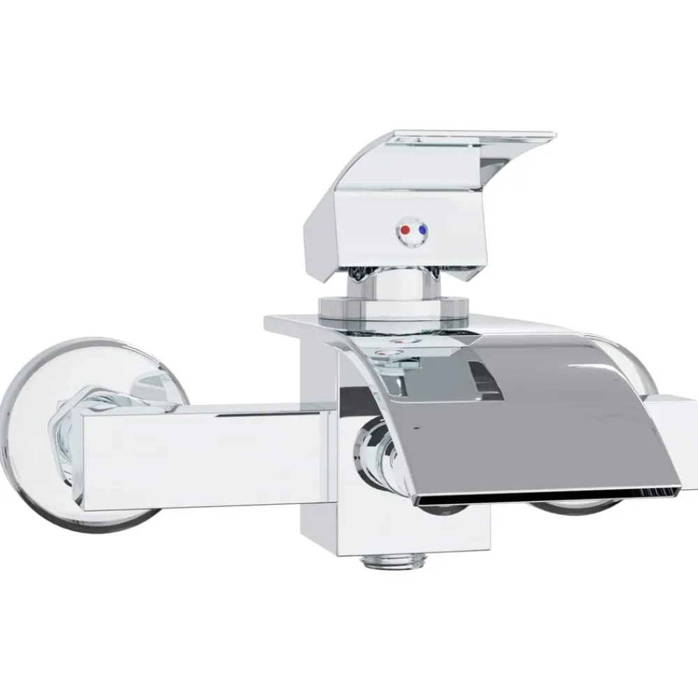 vidaXL Grifo Mezclador de Ducha G 1 / 2 pulgadas Cromado Sale