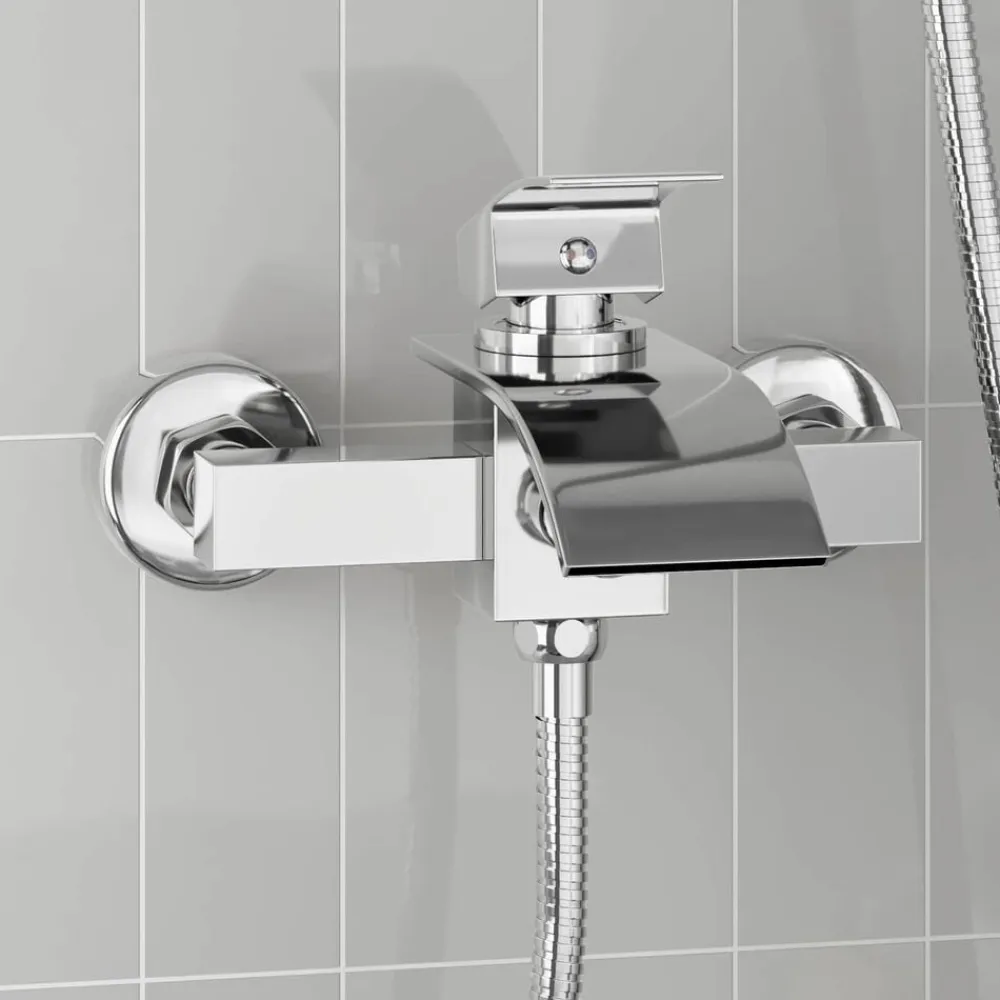 vidaXL Grifo Mezclador de Ducha G 1 / 2 pulgadas Cromado Sale