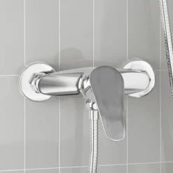 vidaXL Grifo Mezclador de Ducha G 1 / 2 pulgadas Cromado Sale
