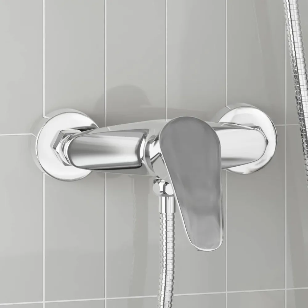 vidaXL Grifo Mezclador de Ducha G 1 / 2 pulgadas Cromado Sale