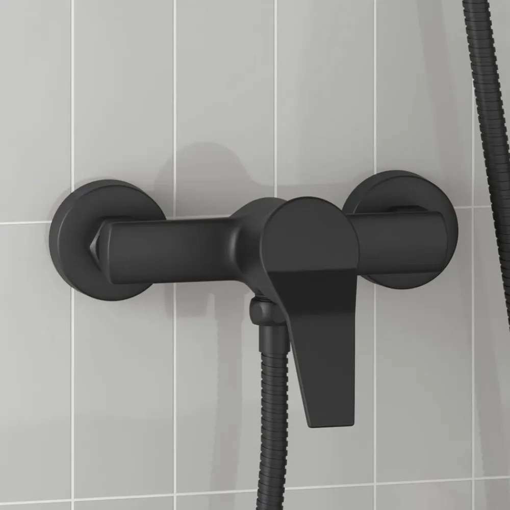 vidaXL Fontanería-Grifo Mezclador de Ducha G 1 / 2 pulgadas Latón