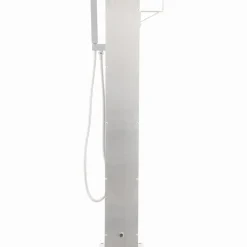 vidaXL Grifo para ducha de jardín acero inoxidable 110 cm Discount