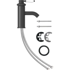 vidaXL Fontanería-Grifo para lavabo de baño 130x180 mm