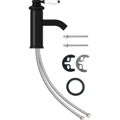 vidaXL Fontanería-Grifo para lavabo de baño 130x180 mm