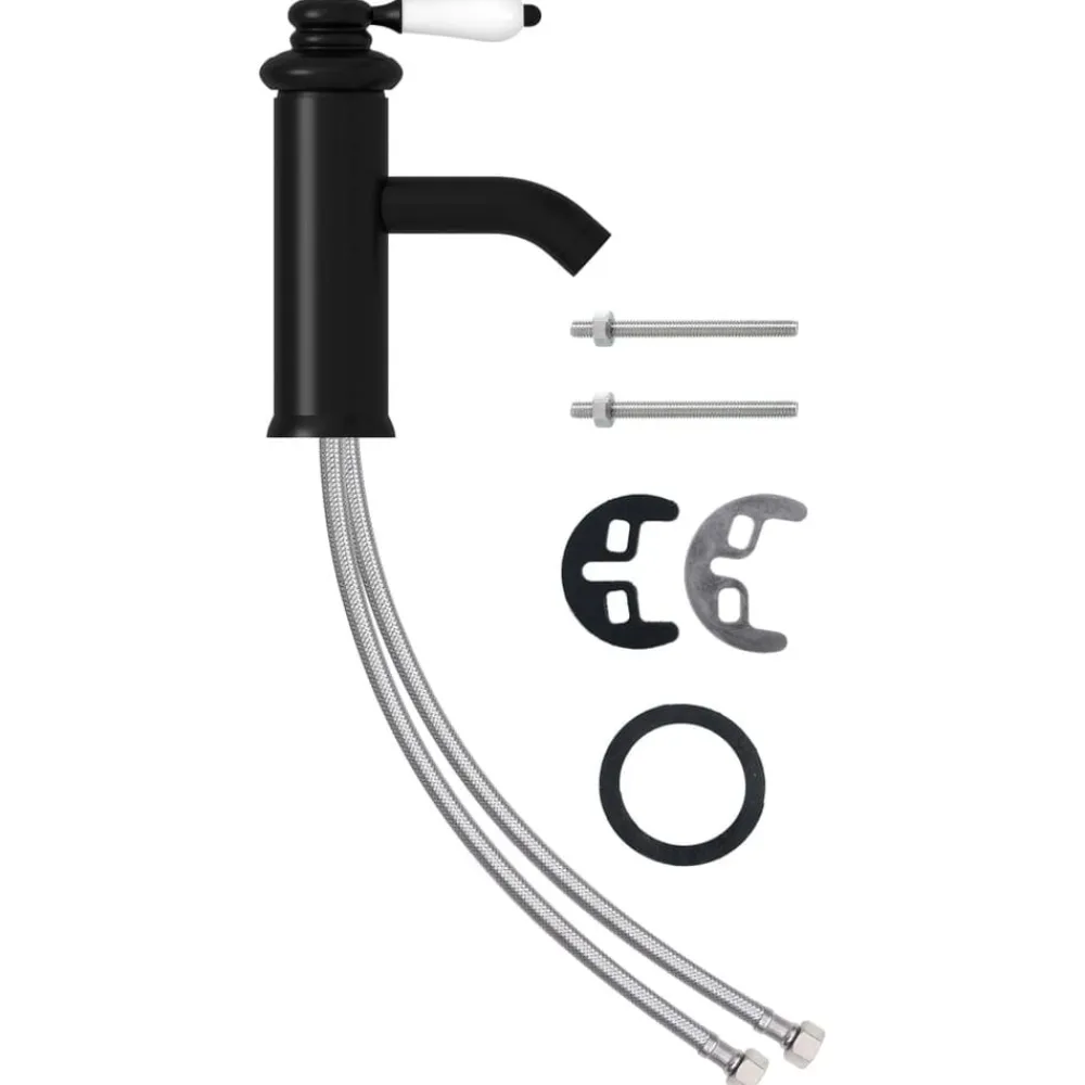vidaXL Fontanería-Grifo para lavabo de baño 130x180 mm