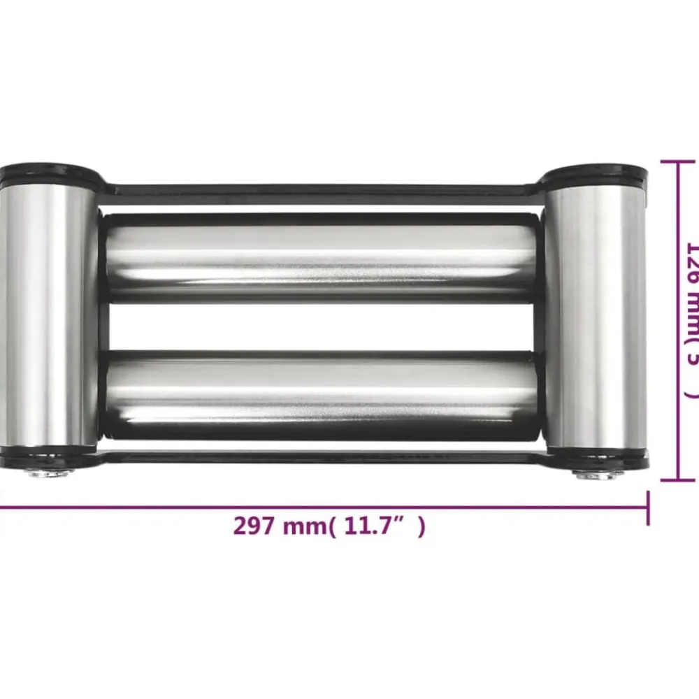 vidaXL Guía 4 vías acero 8000-13000 lbs Hot